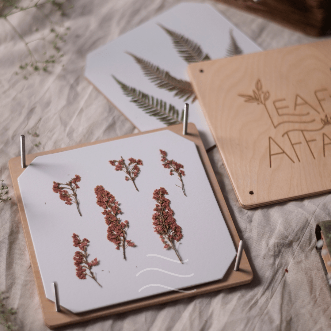 Refill Pack - Parchment Sheets + Carboard Sheets - Real flower Jewellery - Leafy Affair