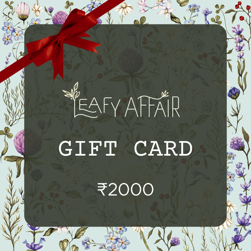 Gift Card - Real flower Jewellery - Leafy Affair