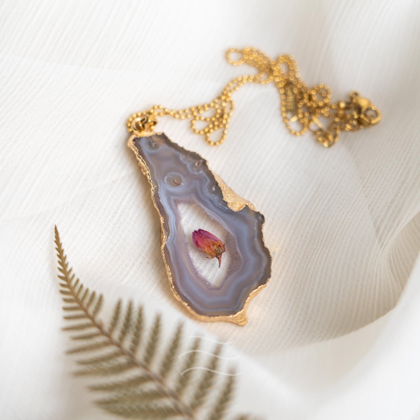 Floragate 89 - Real flower Jewellery - Leafy Affair