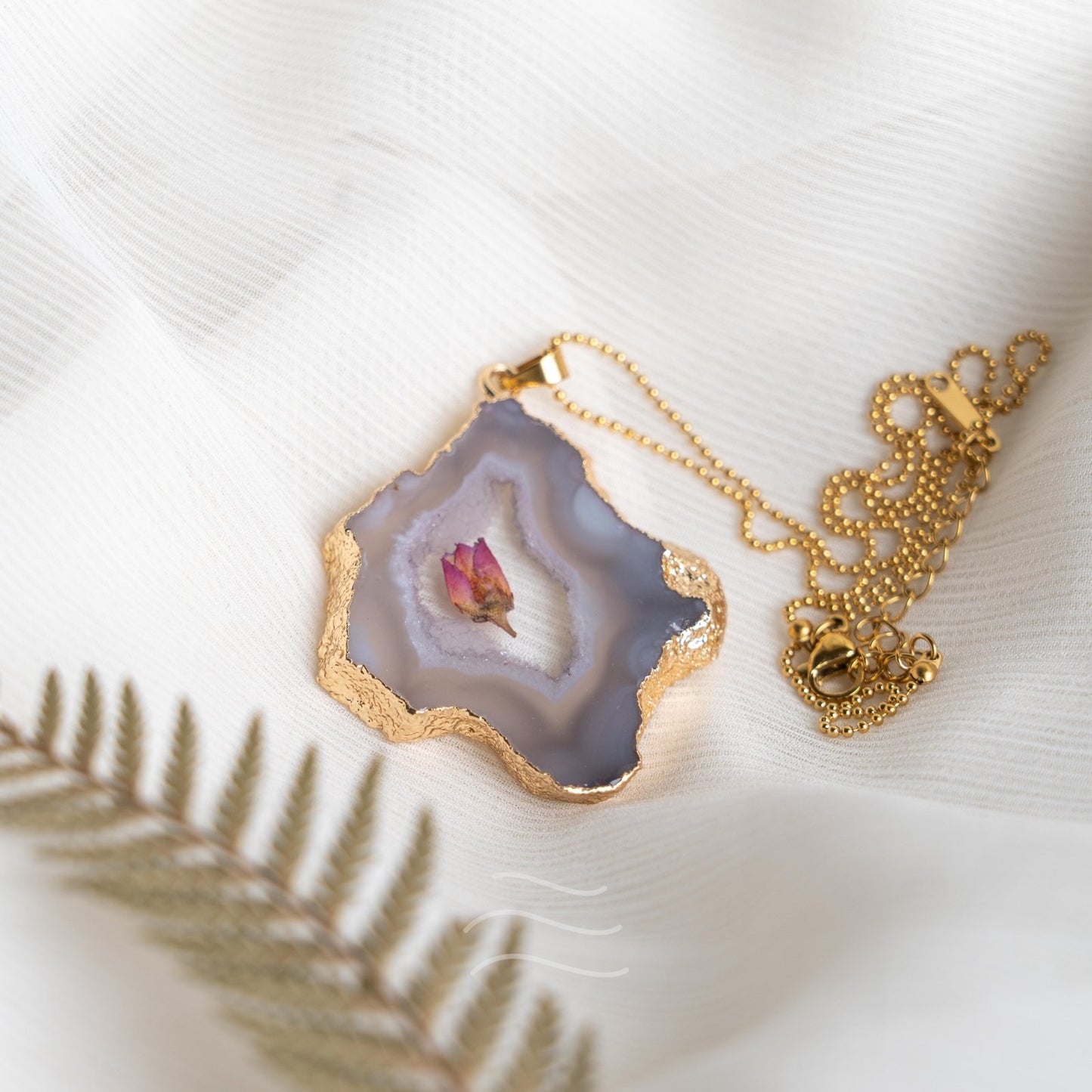 Floragate 98 - Real flower Jewellery - Leafy Affair