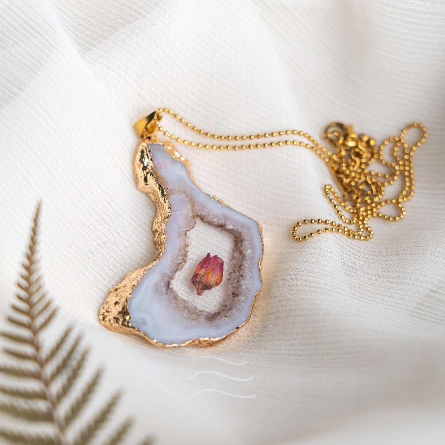 Floragate 73 - Real flower Jewellery - Leafy Affair
