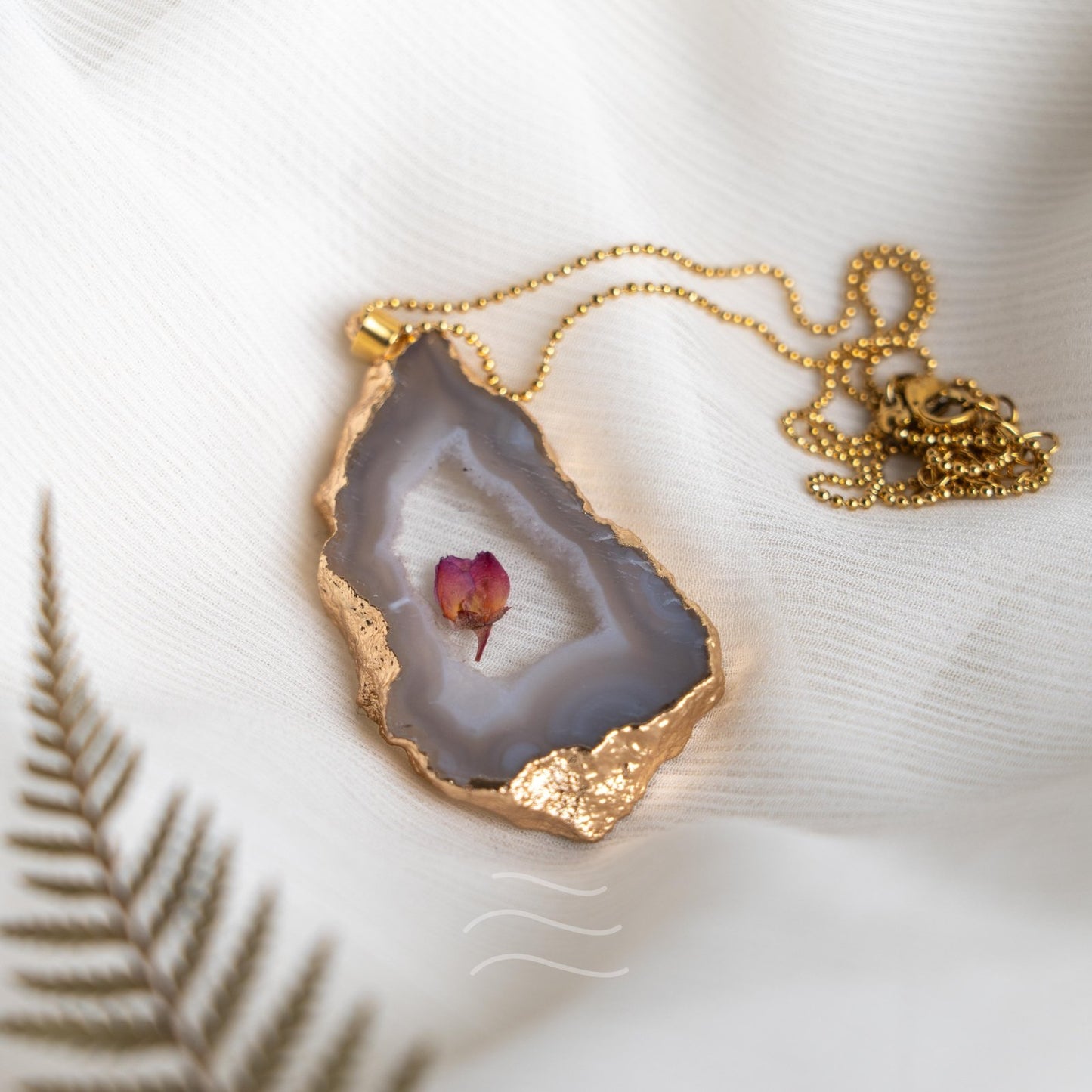 Floragate 46 - Real flower Jewellery - Leafy Affair