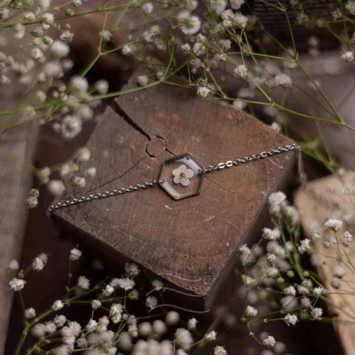 Forevermore Bracelet - Real flower Jewellery - Leafy Affair
