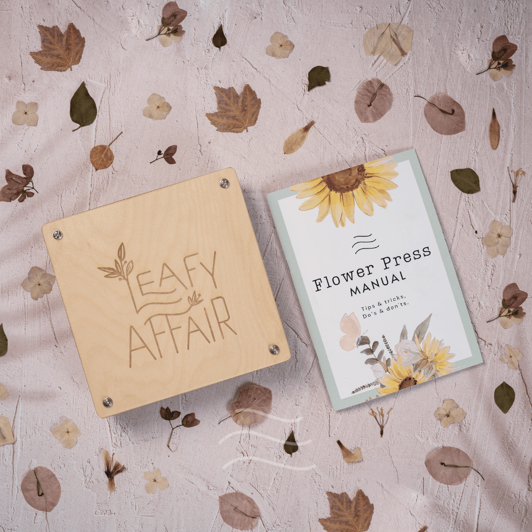 Flower Press - Real flower Jewellery - Leafy Affair
