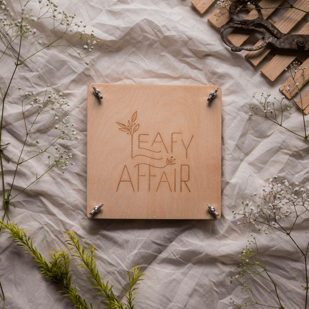 Flower Press - Real flower Jewellery - Leafy Affair