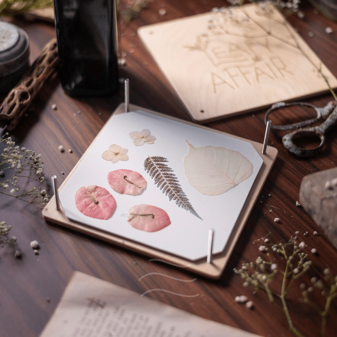 Flower Press - Real flower Jewellery - Leafy Affair