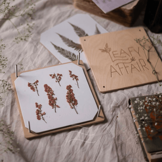 Flower Press - Real flower Jewellery - Leafy Affair