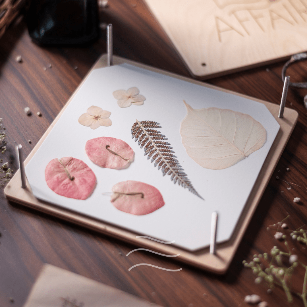 Refill Pack - Parchment Sheets + Carboard Sheets - Real flower Jewellery - Leafy Affair