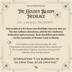 ☀️ Golden Bloom Necklace