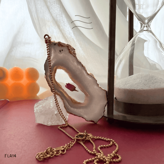 Floragate 14 - Real flower Jewellery - Leafy Affair