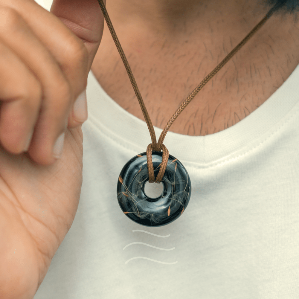 Halo of Stardust Necklace - Real flower Jewellery - Leafy Affair