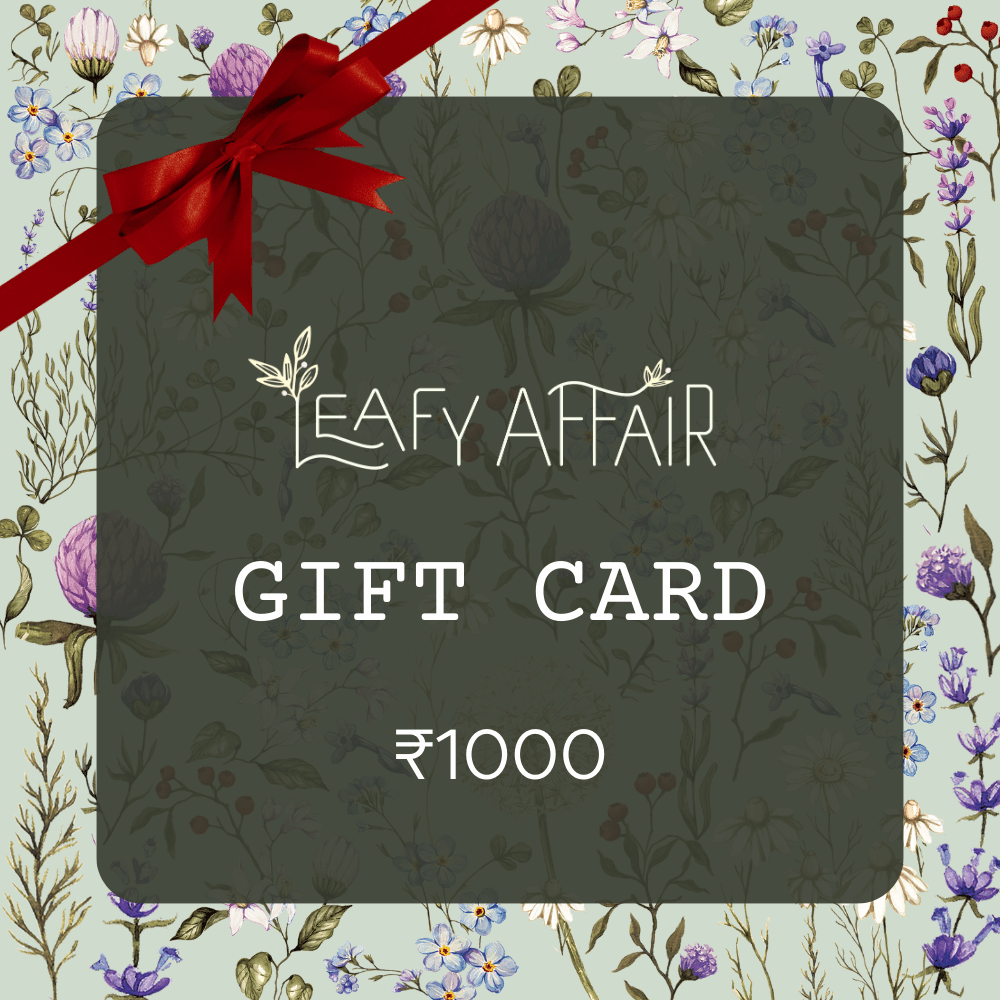 Gift Card - Real flower Jewellery - Leafy Affair