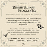 🦋 Rebirth Talisman Necklace