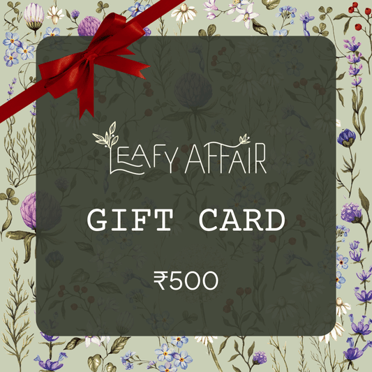 Gift Card - Real flower Jewellery - Leafy Affair