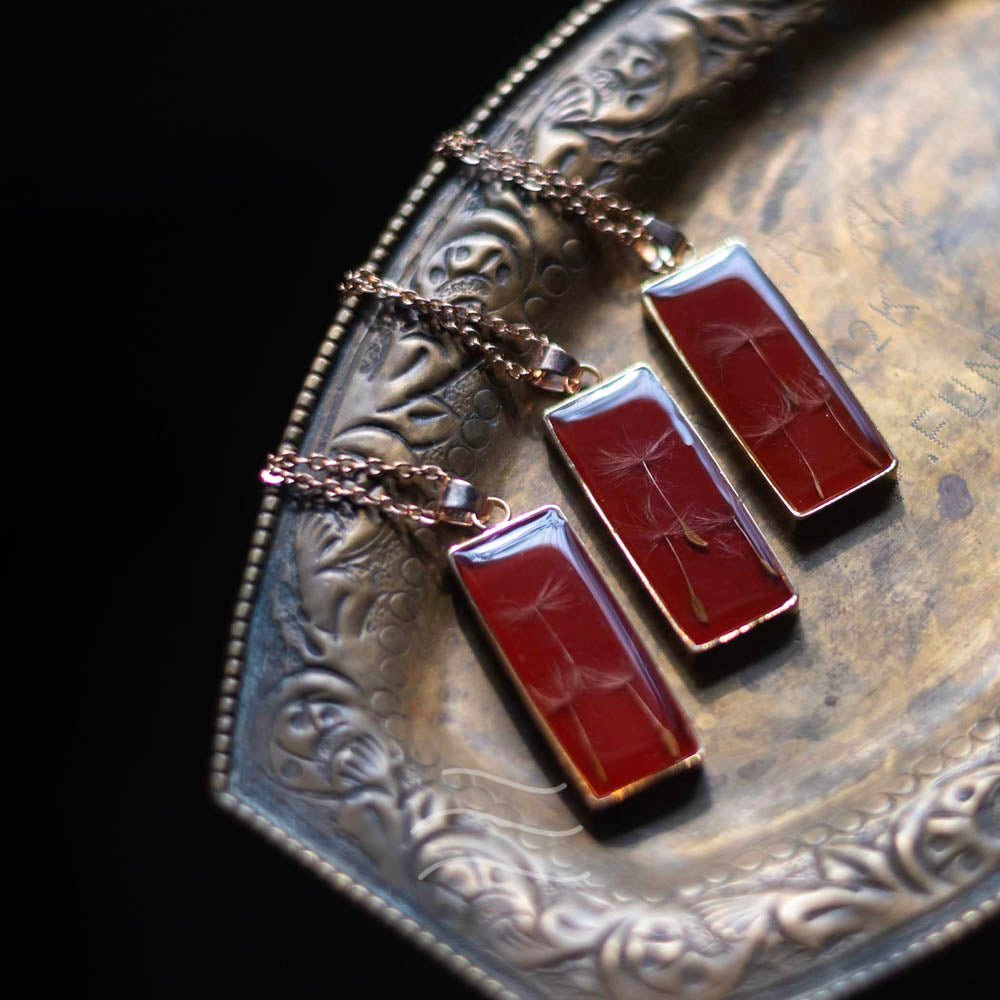 Jul Gift - Real flower Jewellery - Leafy Affair