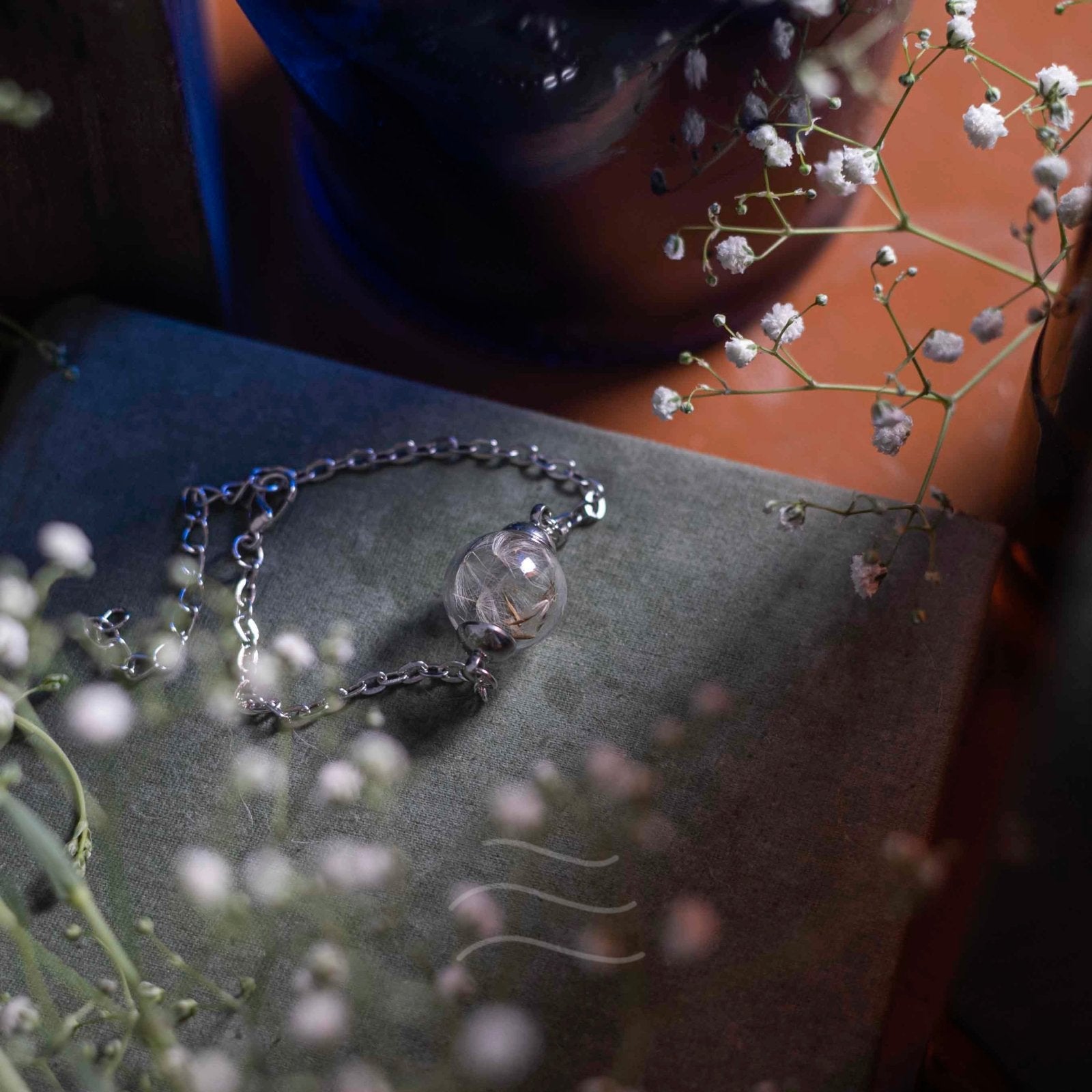 Dandelion - A Promise Bracelet - Real flower Jewellery - Leafy Affair