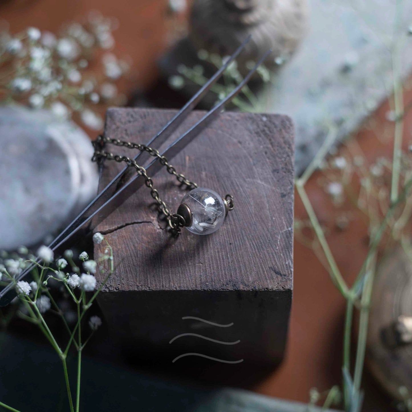 Dandelion - A Promise Bracelet - Real flower Jewellery - Leafy Affair