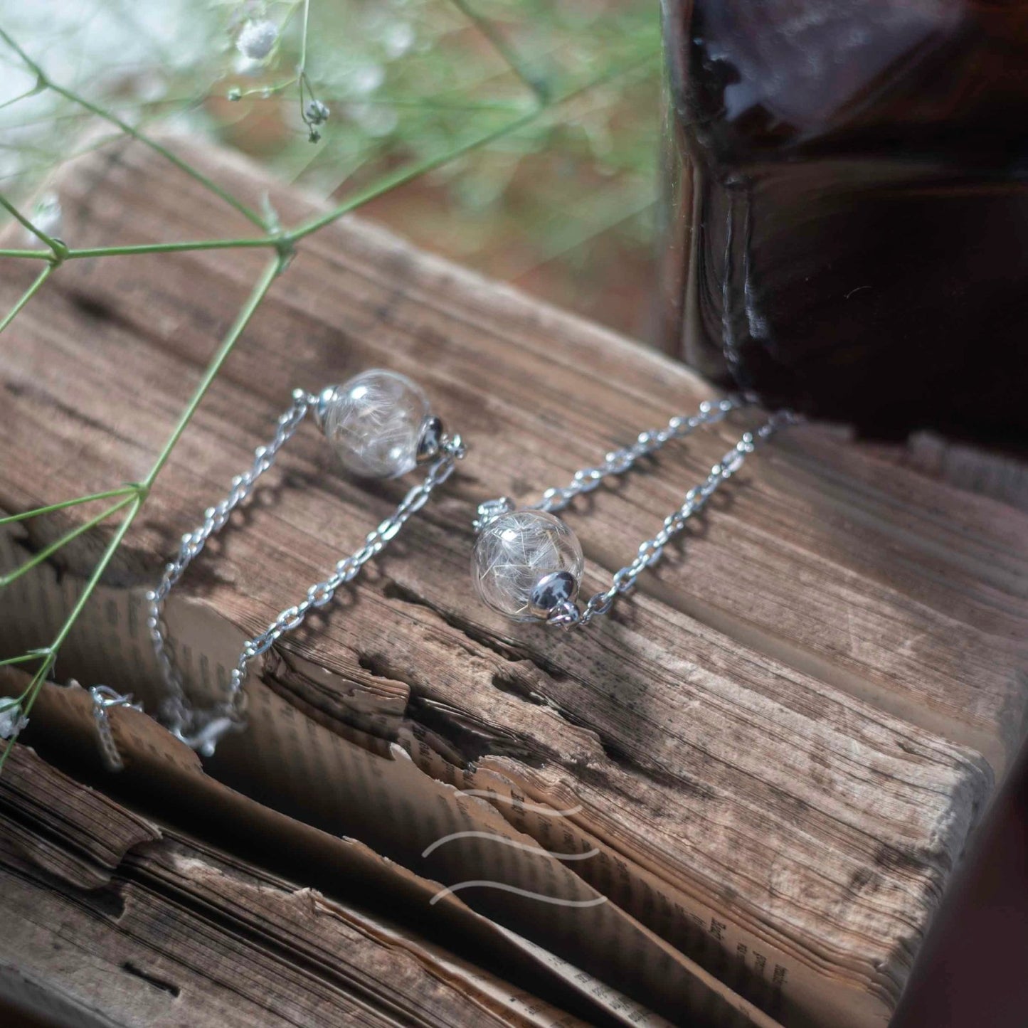 Dandelion - A Promise Bracelet - Real flower Jewellery - Leafy Affair
