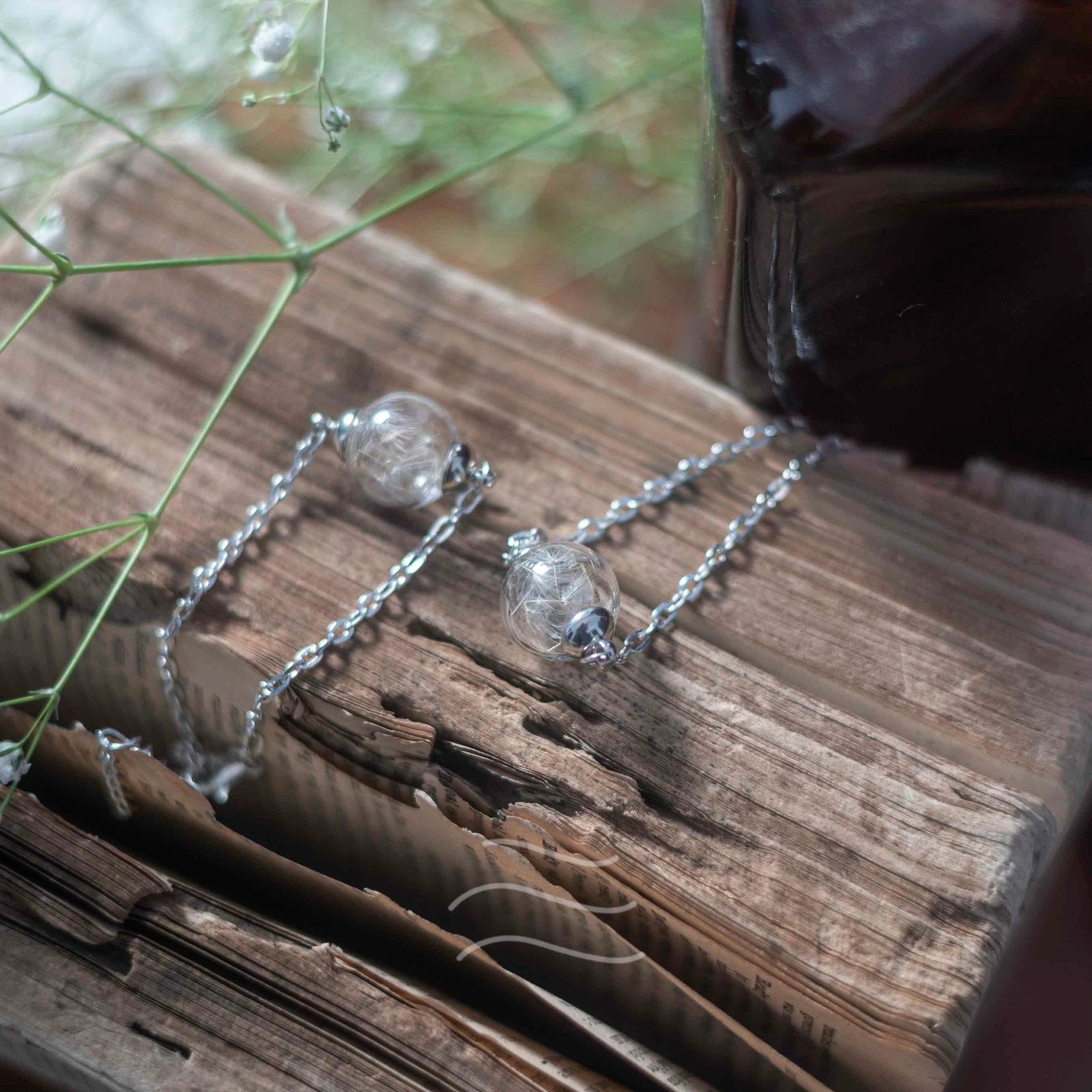 Dandelion - A Promise Bracelet - Real flower Jewellery - Leafy Affair