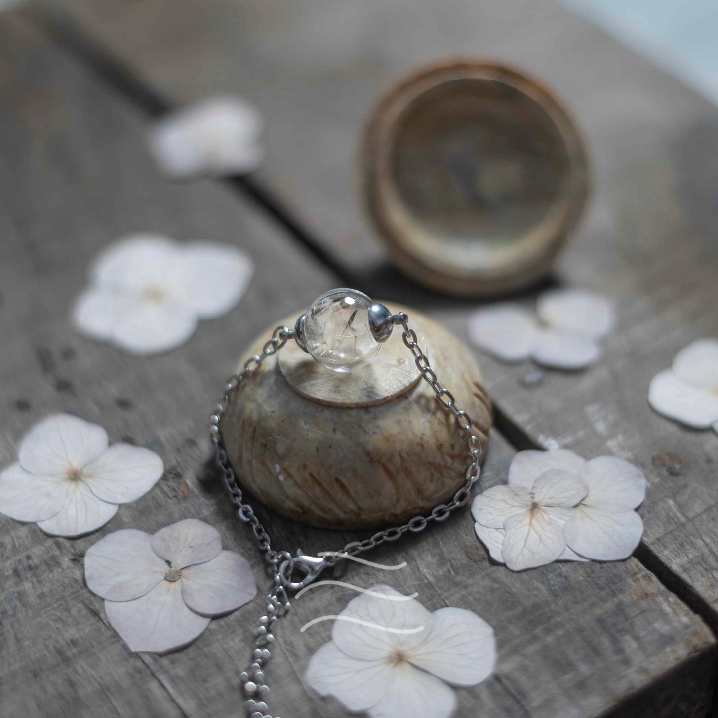 Dandelion - A Promise Bracelet - Real flower Jewellery - Leafy Affair