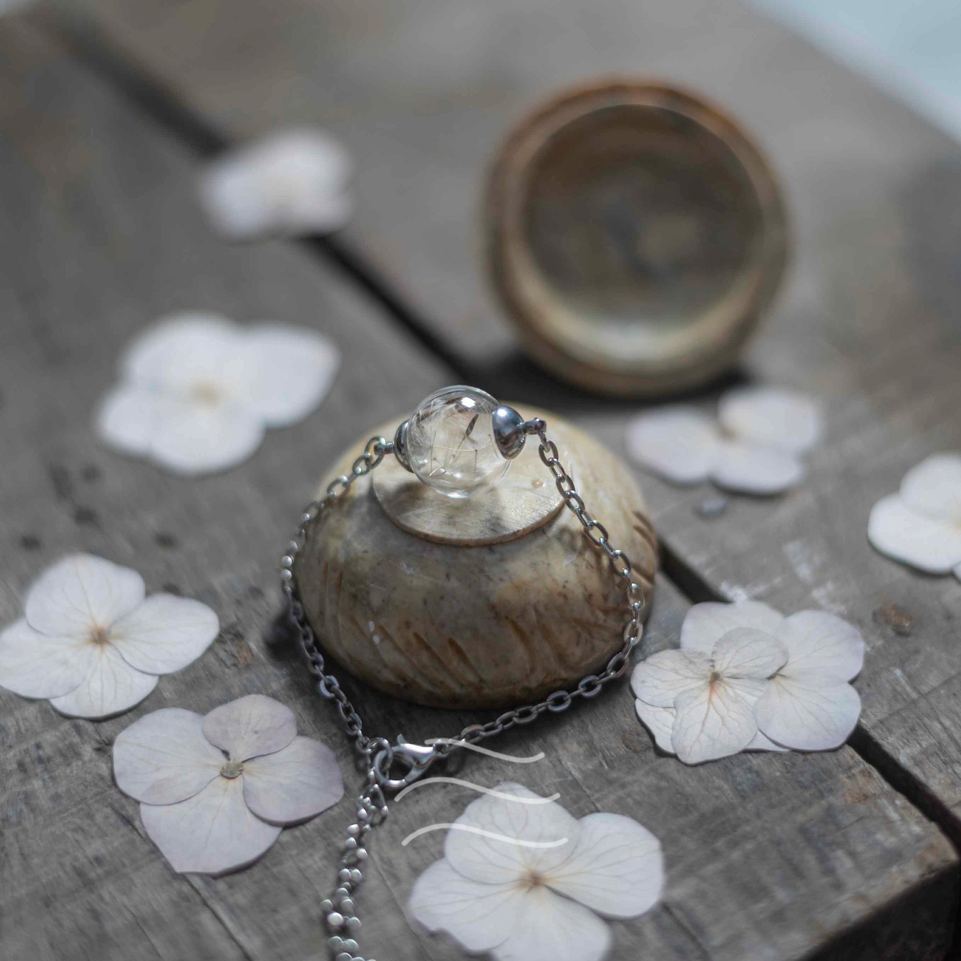 Dandelion - A Promise Bracelet - Real flower Jewellery - Leafy Affair