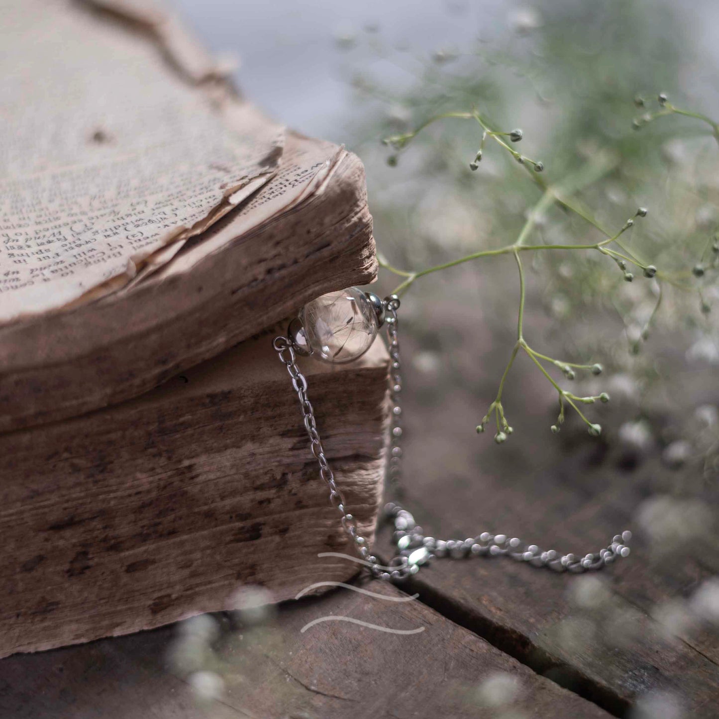 Dandelion - A Promise Bracelet - Real flower Jewellery - Leafy Affair