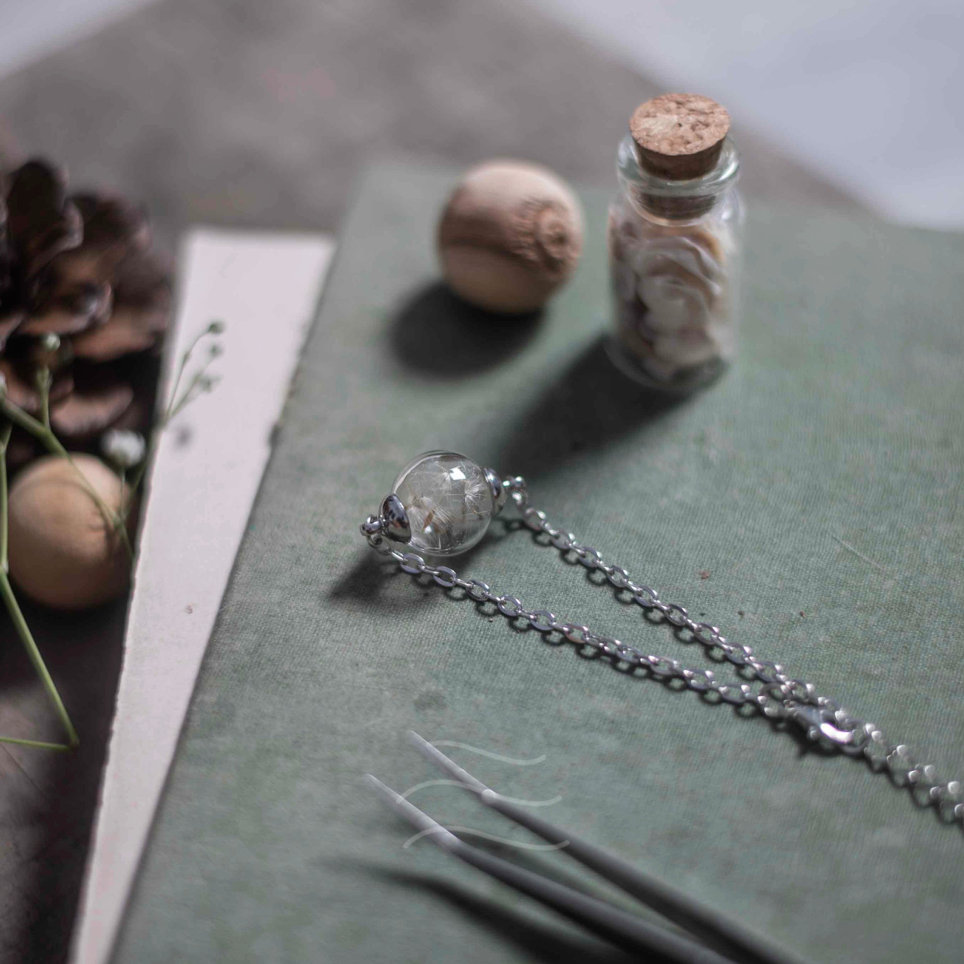 Dandelion - A Promise Bracelet - Real flower Jewellery - Leafy Affair