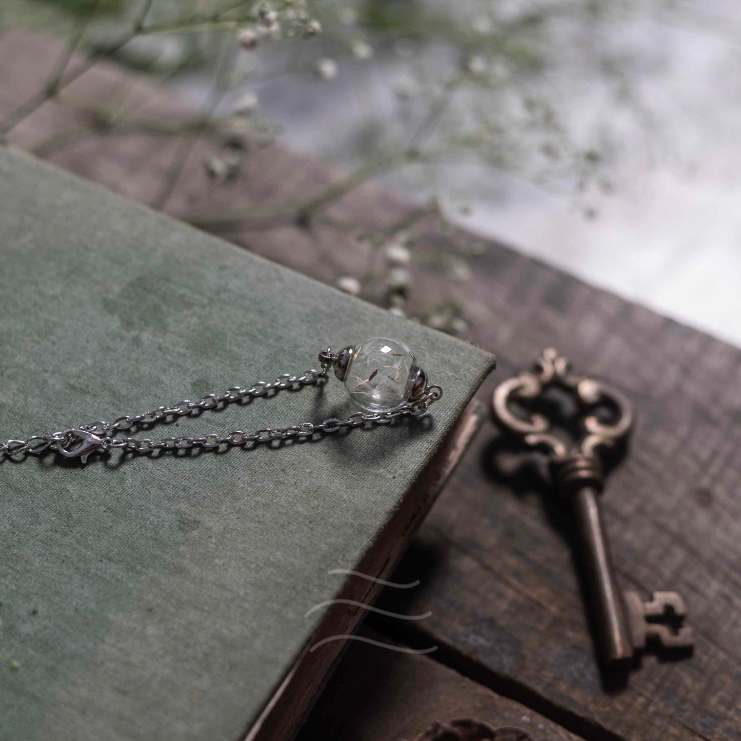 Dandelion - A Promise Bracelet - Real flower Jewellery - Leafy Affair