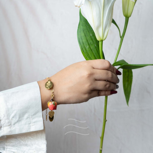 End Game Bracelet - Real flower Jewellery - Leafy Affair