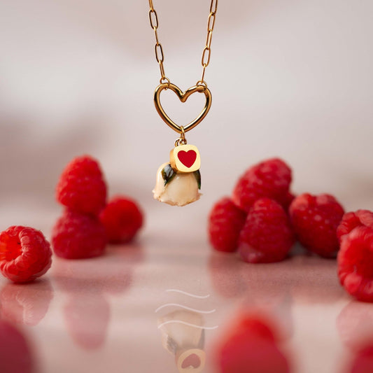 The Philia Necklace - Real flower Jewellery - Leafy Affair