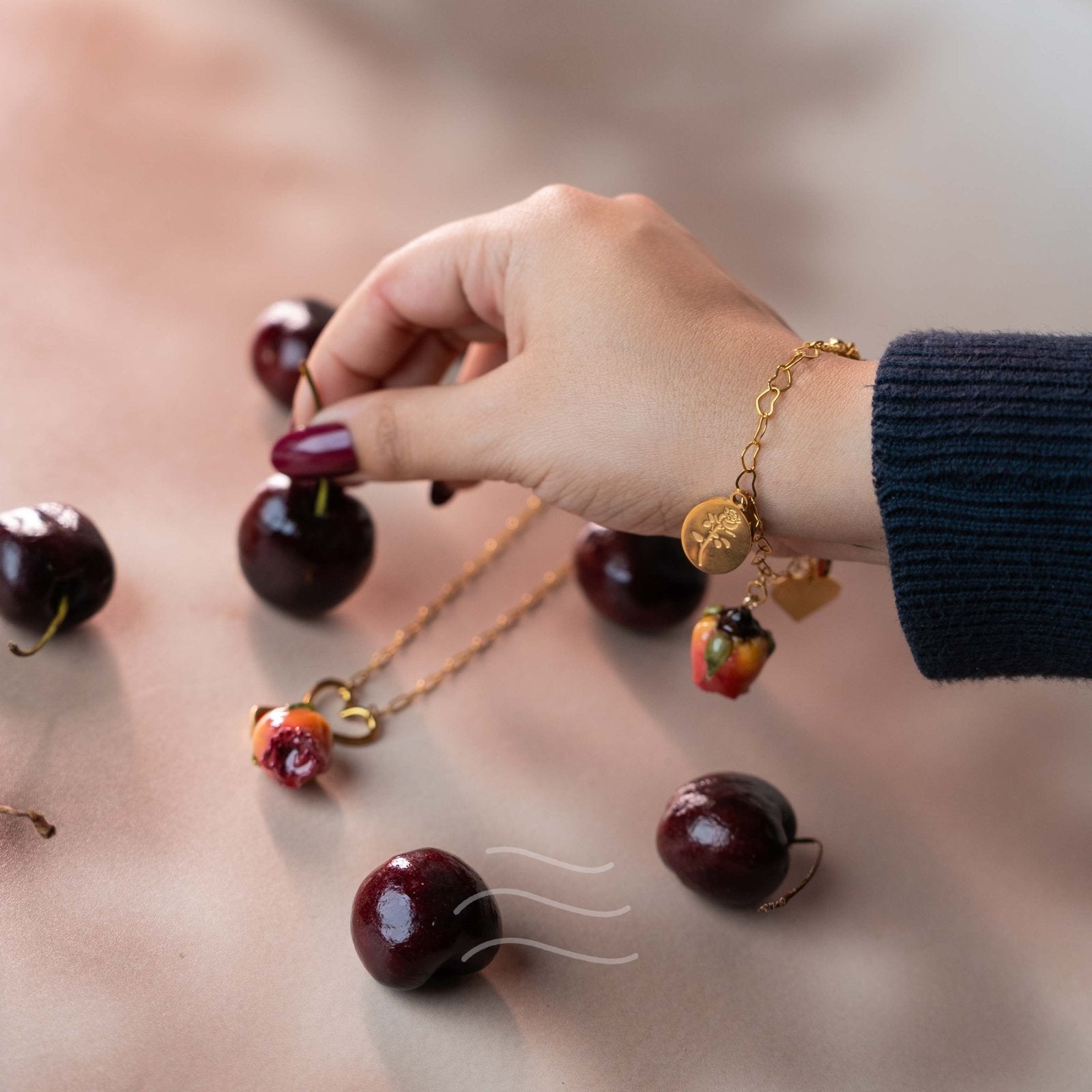 The End-Game Set - Real flower Jewellery - Leafy Affair
