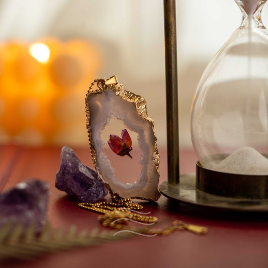Floragate 26 - Real flower Jewellery - Leafy Affair