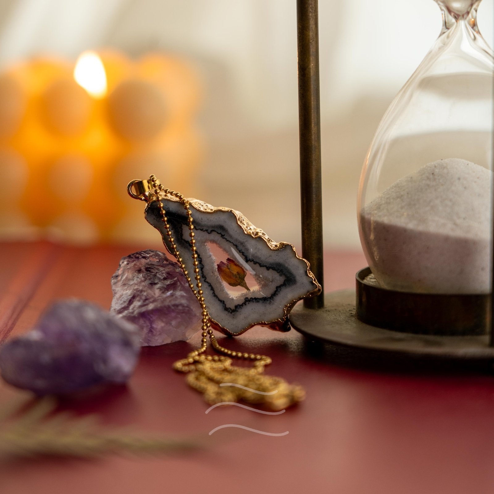 Floragate 36 - Real flower Jewellery - Leafy Affair