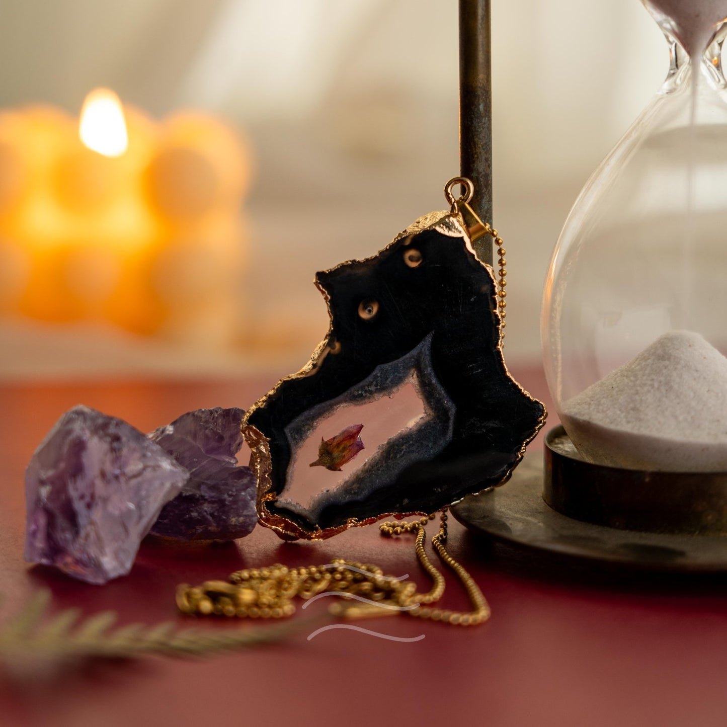 Floragate 49 - Real flower Jewellery - Leafy Affair