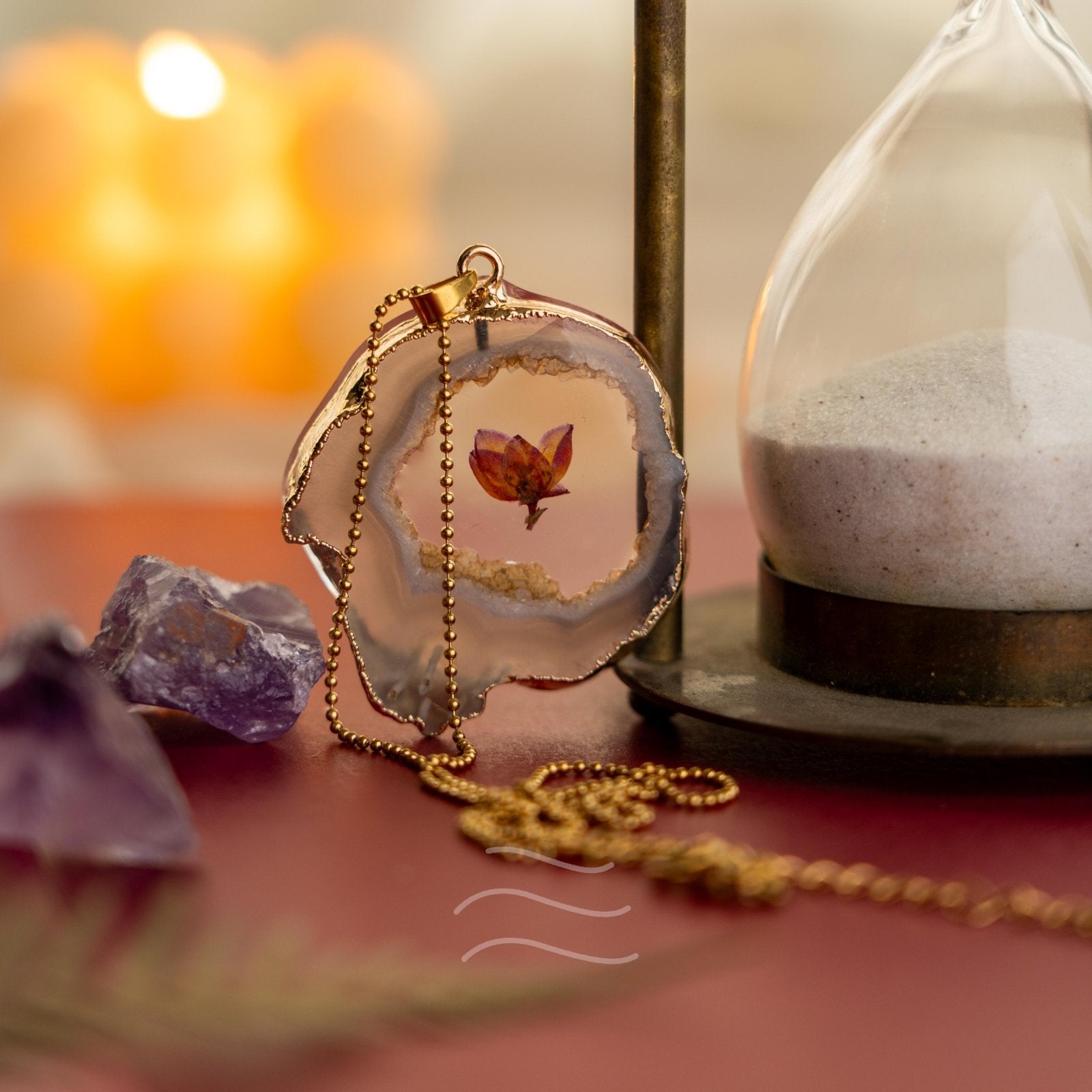 Floragate 55 - Real flower Jewellery - Leafy Affair