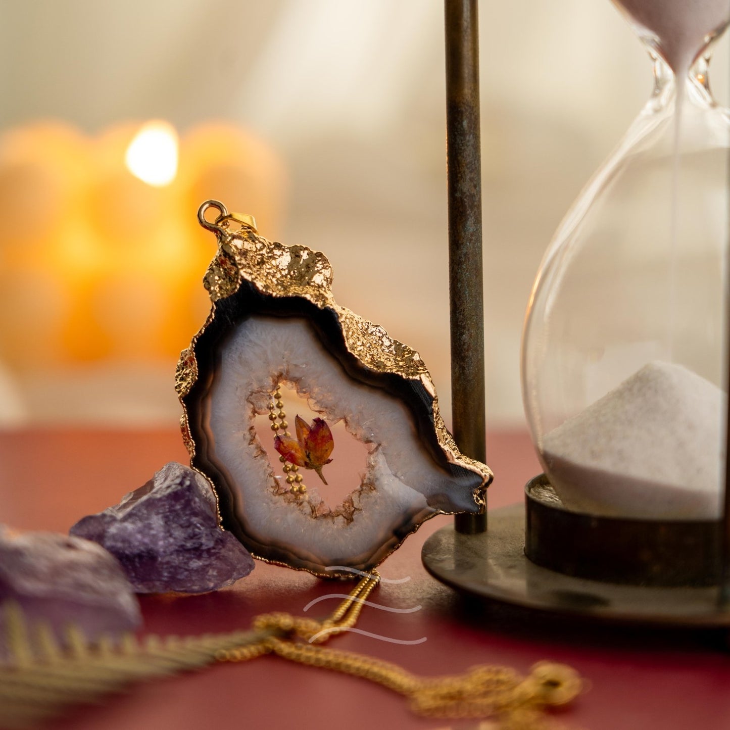 Floragate 58 - Real flower Jewellery - Leafy Affair