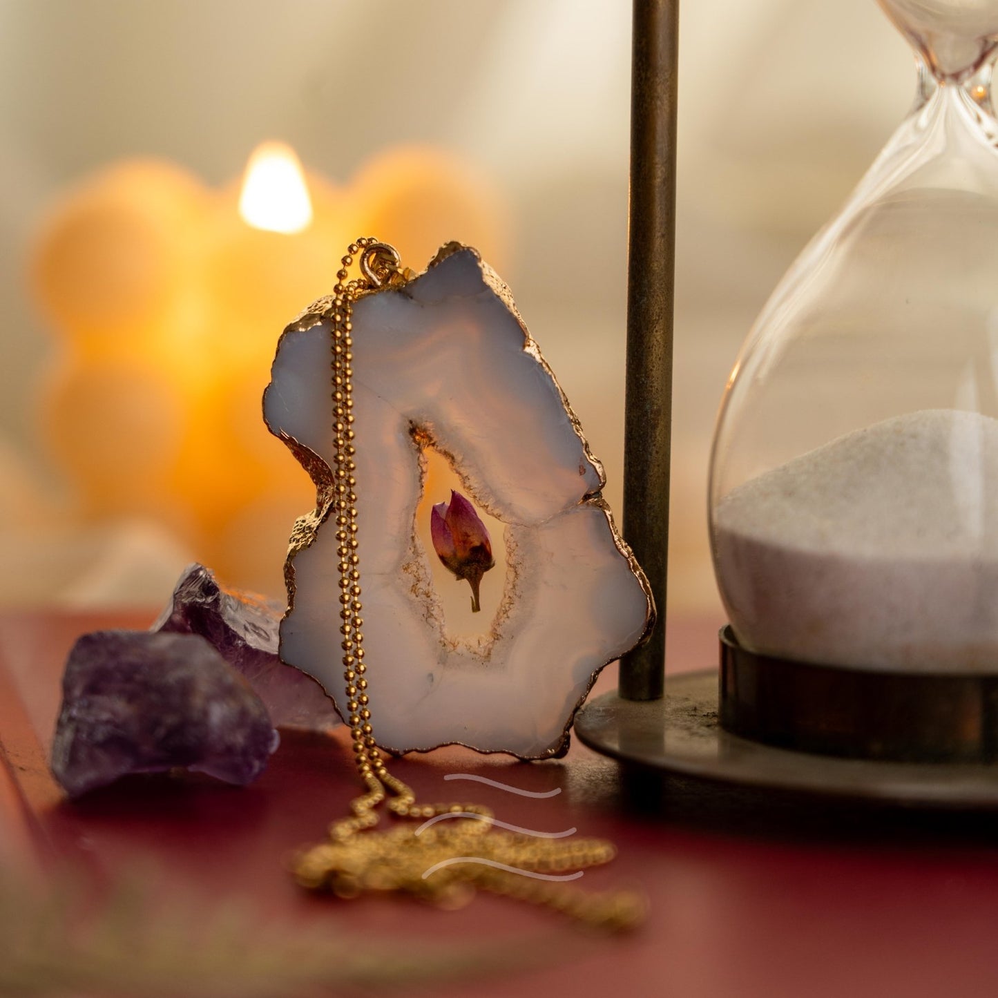 Floragate 67 - Real flower Jewellery - Leafy Affair