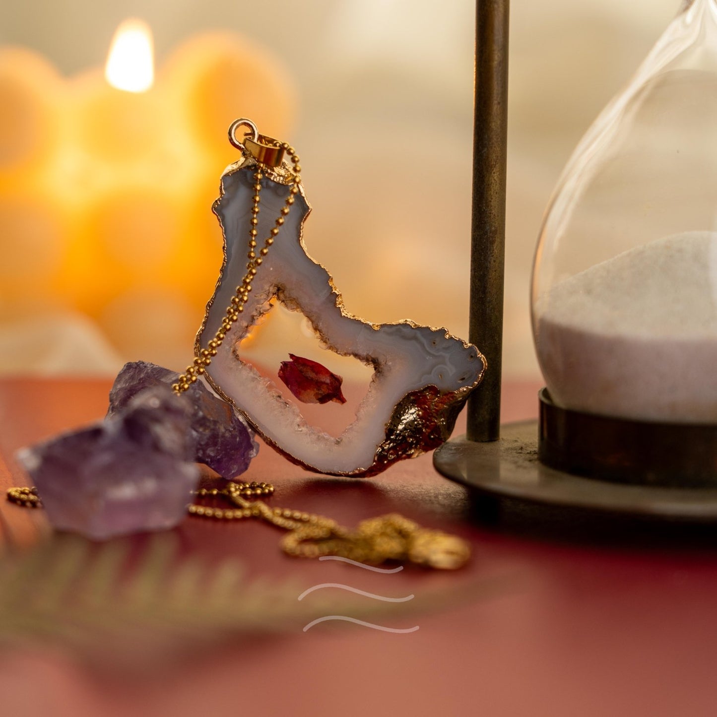 Floragate 73 - Real flower Jewellery - Leafy Affair