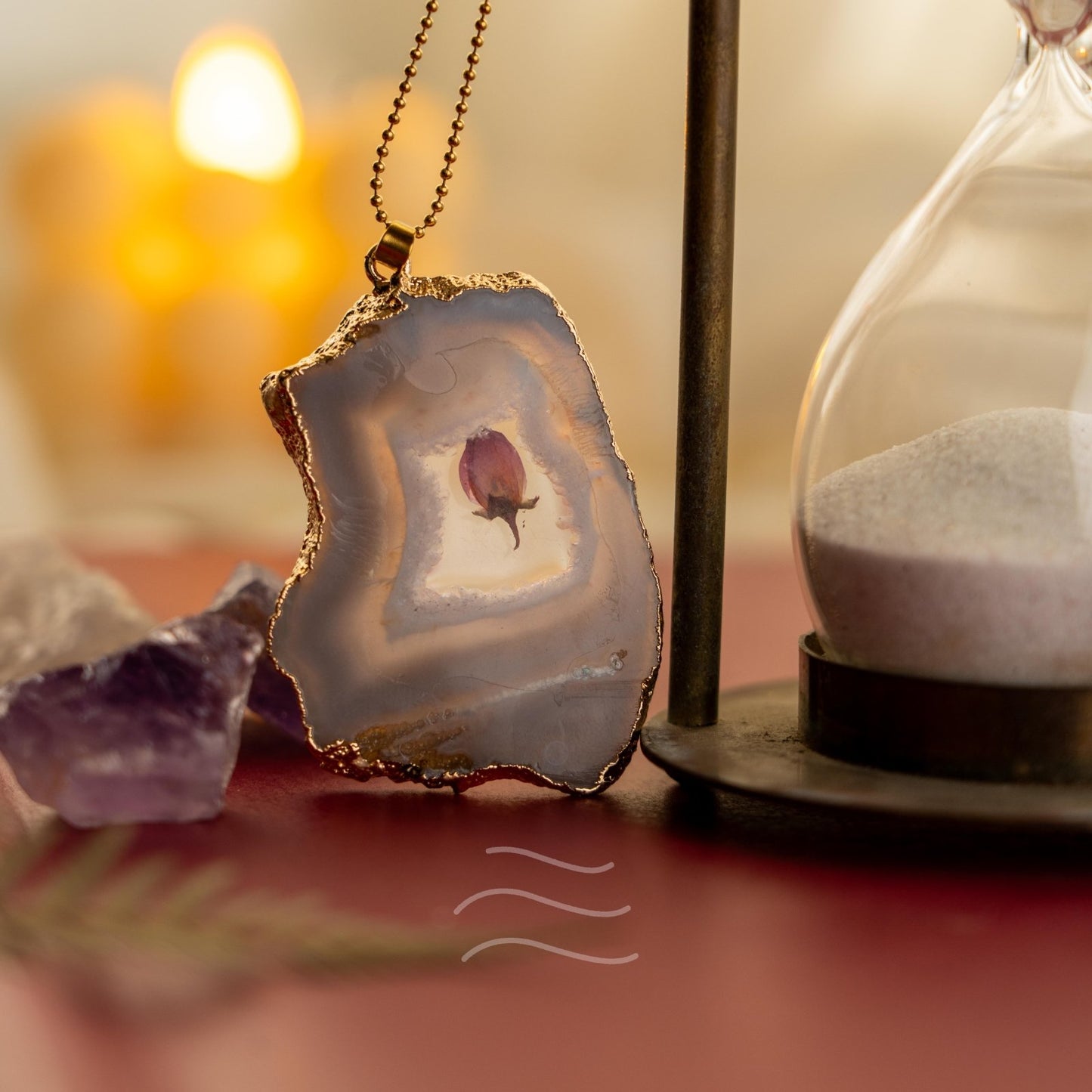 Floragate 83 - Real flower Jewellery - Leafy Affair