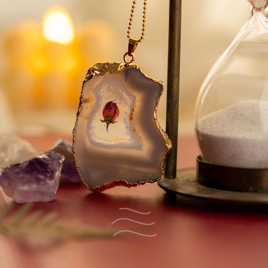 Floragate 83 - Real flower Jewellery - Leafy Affair