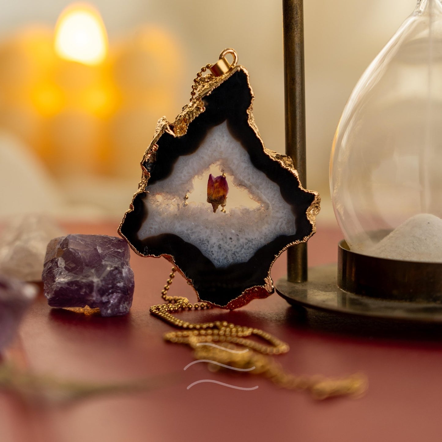 Floragate 86 - Real flower Jewellery - Leafy Affair