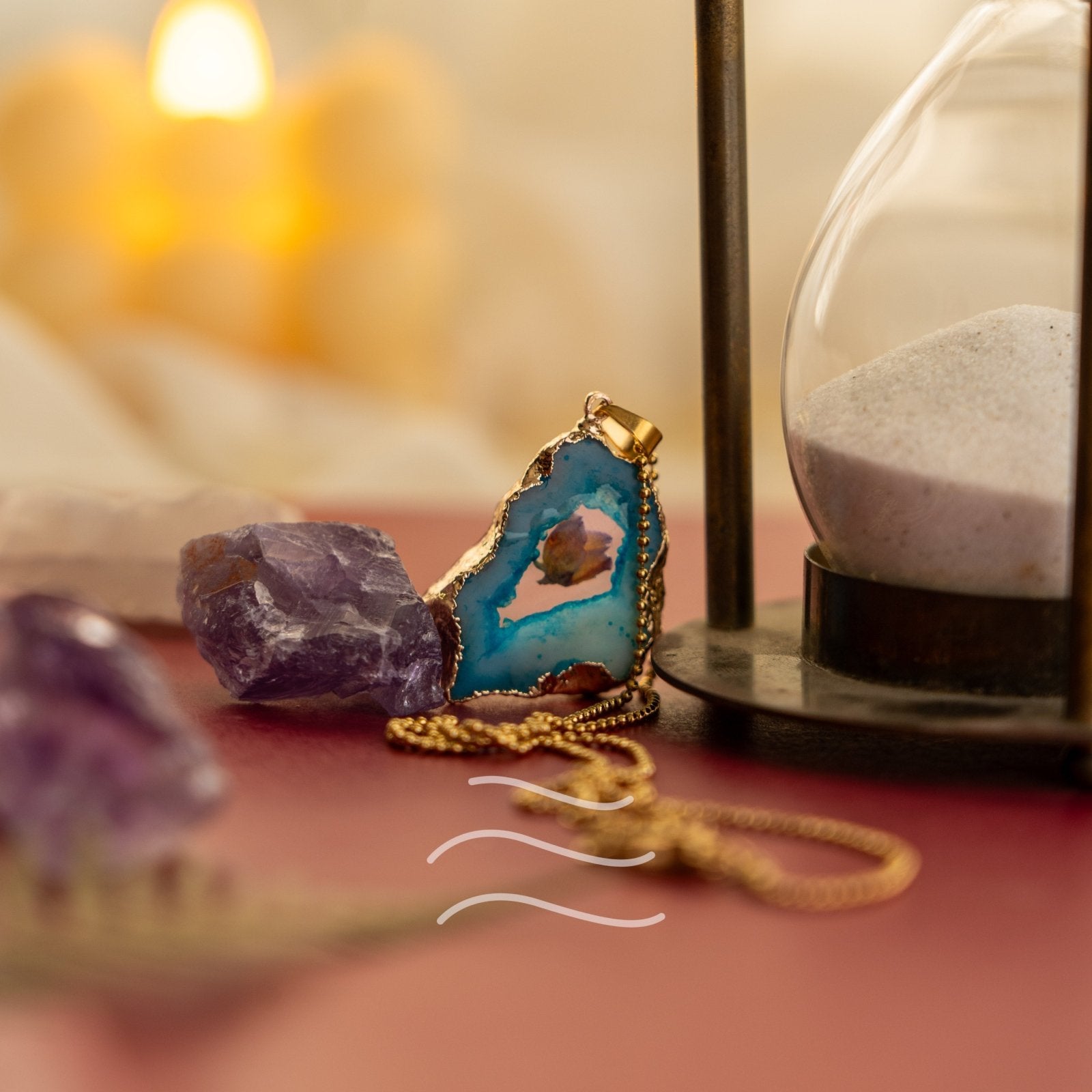 Floragate 91 - Real flower Jewellery - Leafy Affair