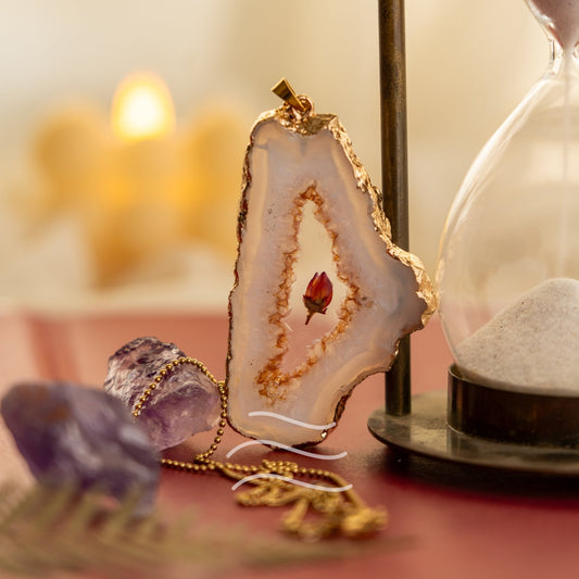 Floragate 97 - Real flower Jewellery - Leafy Affair