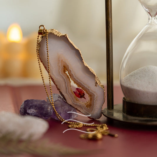 Floragate 99 - Real flower Jewellery - Leafy Affair
