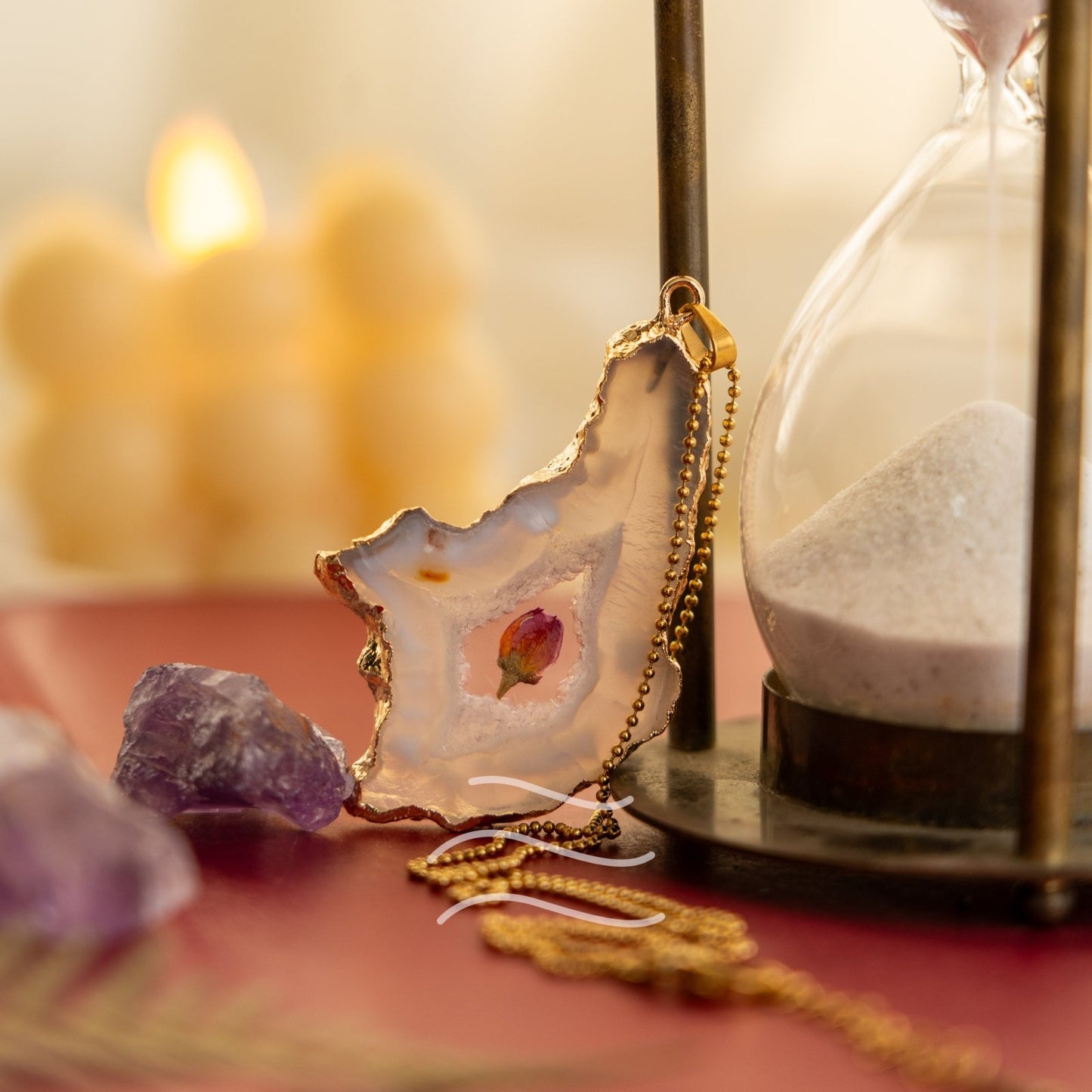 Floragate 103 - Real flower Jewellery - Leafy Affair