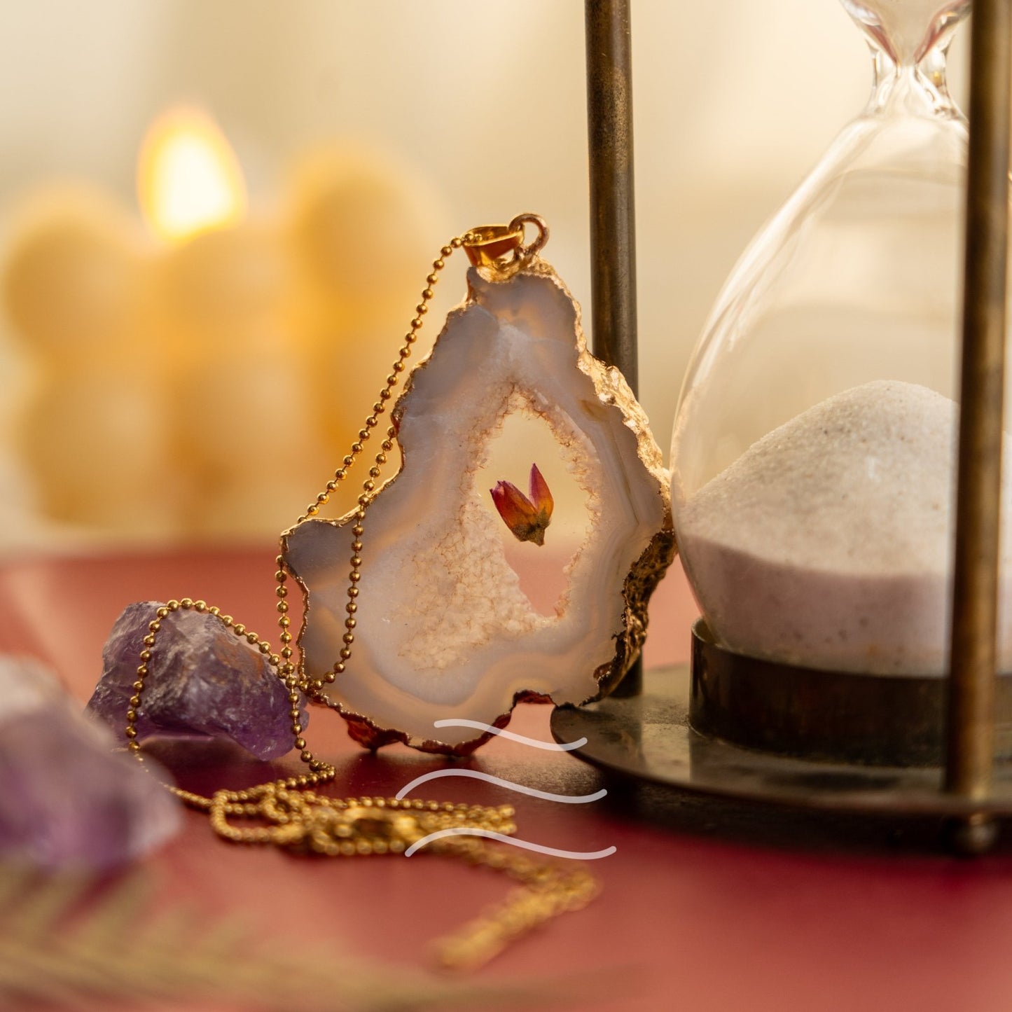 Floragate 105 - Real flower Jewellery - Leafy Affair