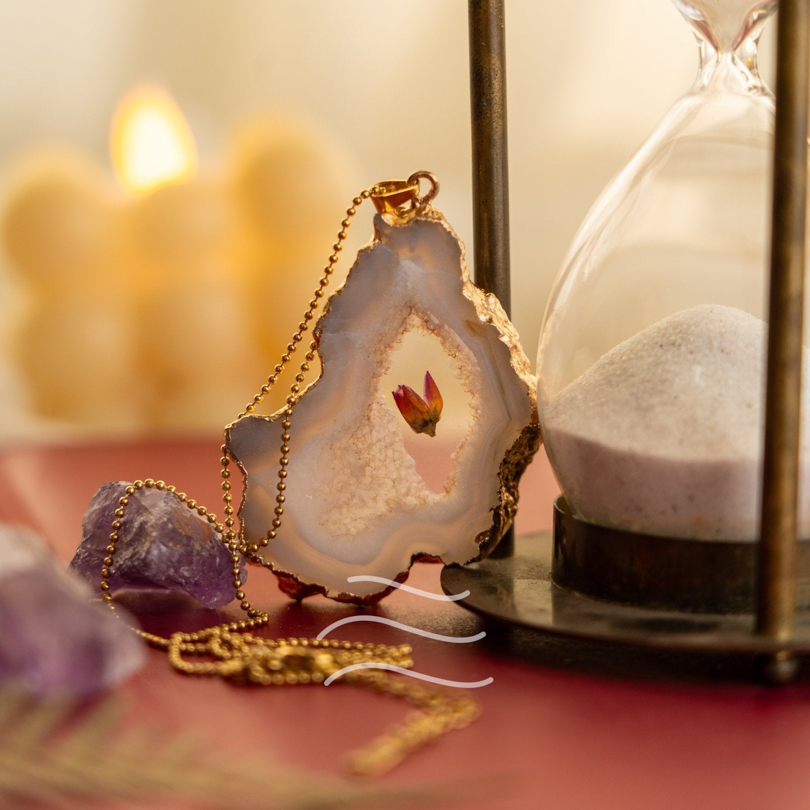 Floragate 105 - Real flower Jewellery - Leafy Affair