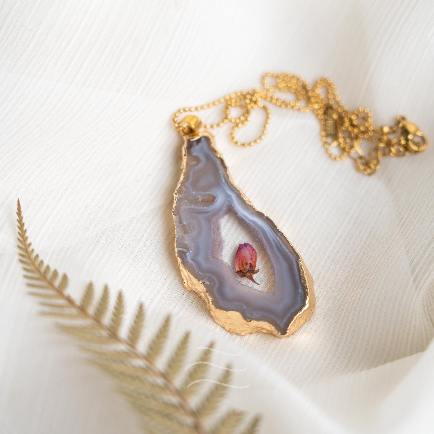 Floragate 89 - Real flower Jewellery - Leafy Affair