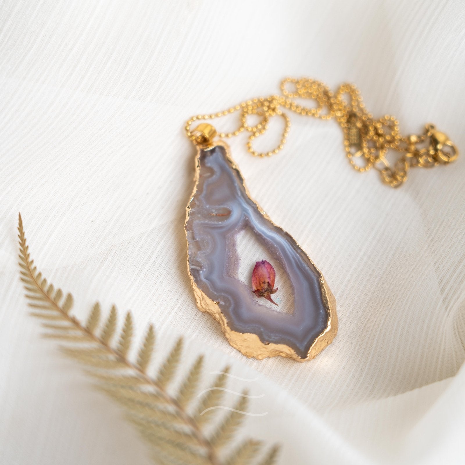 Floragate 89 - Real flower Jewellery - Leafy Affair