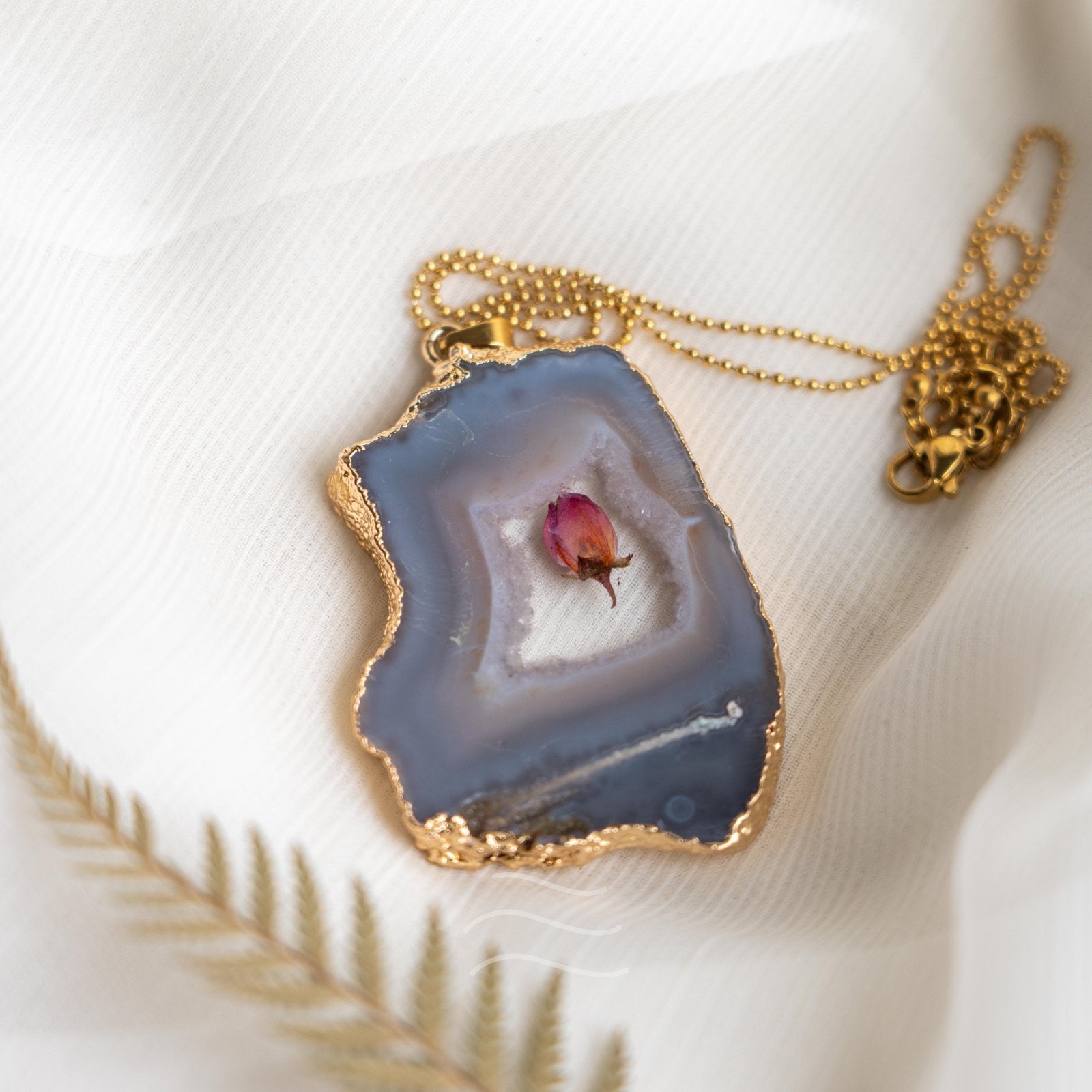 Floragate 83 - Real flower Jewellery - Leafy Affair